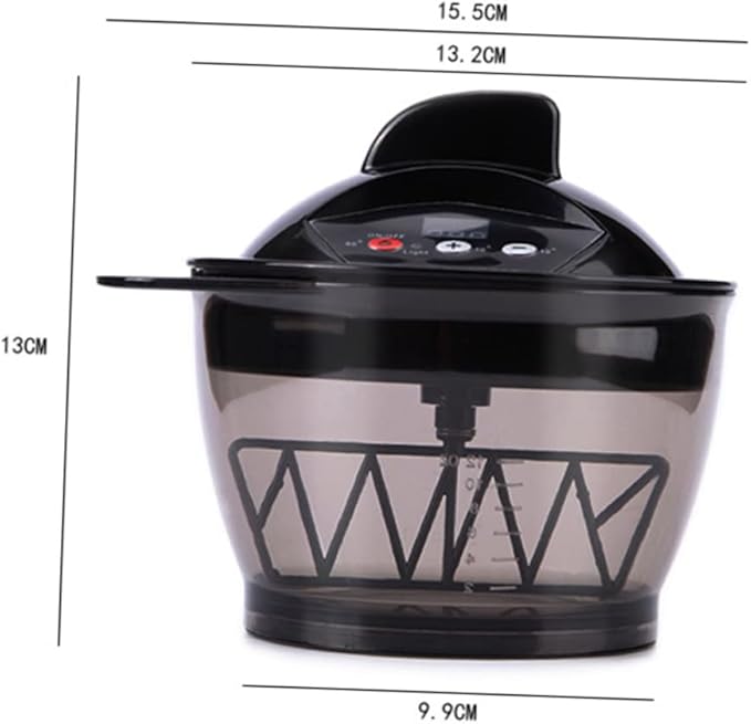 Electric Dye Stirring Bowl Mixer for Hair Coloring Automatic Cream Stirrer with Us Plug Durable Easy to Operate for Salon Home Use Reduces Waste for Hair Tinting