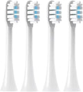 8pcs Toothbrushes Head Compatible for T301/T302/T501/MES605/MES608/MES607(8PCS White)