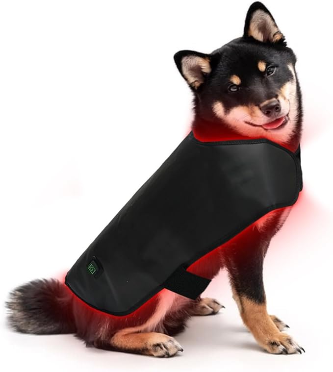 LED Red Light Therapy Device for Dog Pets Near Infrared Therapy Wrap Portable Deep Light Therapy for Dog Muscle Recovery