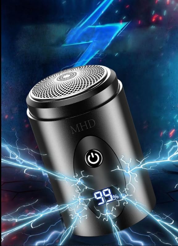 Portable Recharge Men's Rotary Shaver
