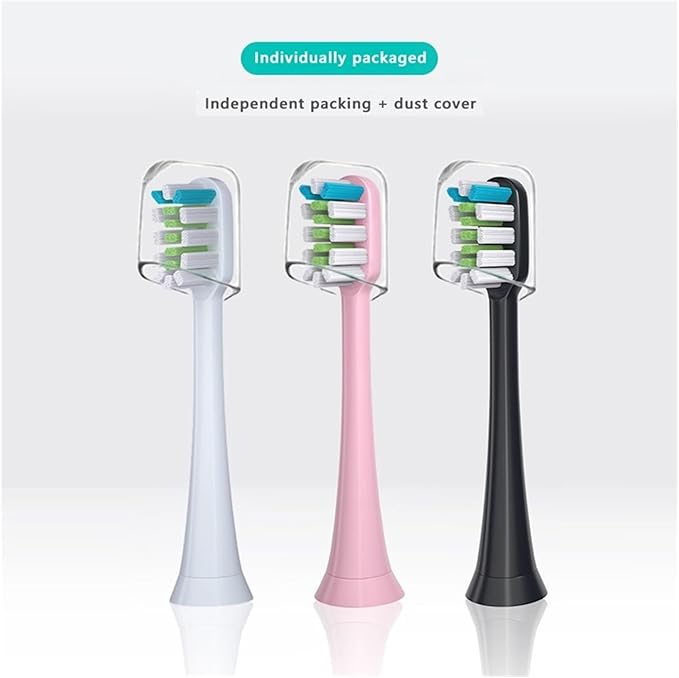 Compatible for X3 Series Replacement Toothbrush Head Refill for Electric Brush Heads V1/X3/X5/X3U/X3P(X-12pcs)
