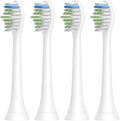 4pcs Replacement Brush Head Compatible with PH Care Diamondclean Electric Toothbrush(White)