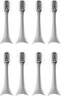 Compatible for ENCHEN T+/T2 Toothbrush Head Accessories Adult Replacement Brush Nozzle8pcs(Grey 8pcs)