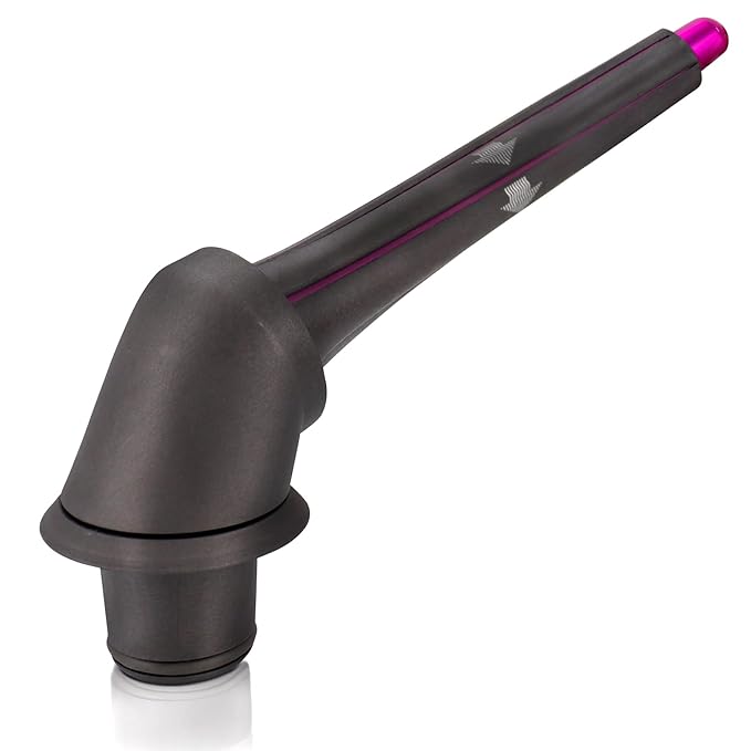 2 Pieces 20mm/0.78 Inch Long Hair Curling Barrels for Dyson Airwrap Styler Attachment with 2 Adapter for Dyson HD01 HD02 HD03 HD04 HD07 HD08 HD15 HD16 Converting Hair Dryer To Curling Iron