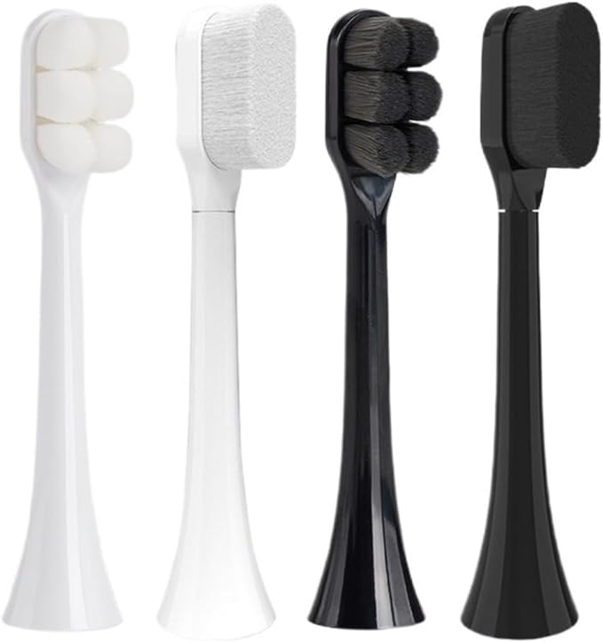 Toothbrush Brush Head Soft Bristle Compatibility or HX3 HX6 HX9 Series HX3210 3211 6150 6500 6510 6530 9342 6730 9312 9372care IPS(FLP-R2-WH2PCS)