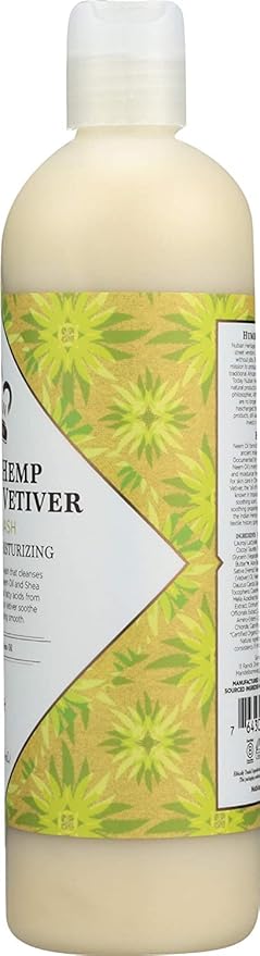 Nubian Heritage Body Wash Indian Hemp &amp Haitian Vetiver 13 Fz