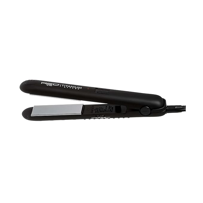 RED by KISS Titanium Styler Flat Iron (Titanium 1 1/4)