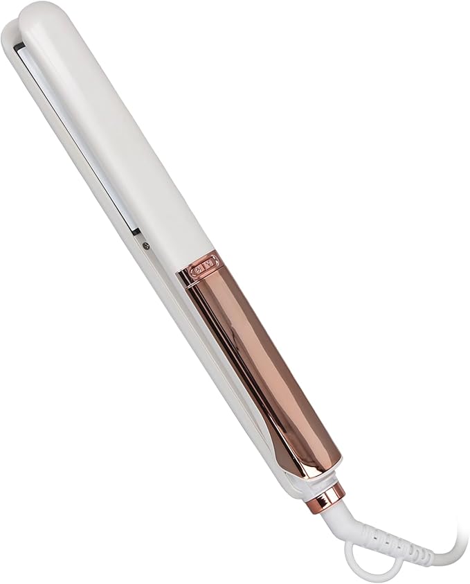 Hair Straightener Auto Off Fast Heating Ion Hairstyling Iron for Home Travel (US Plug)