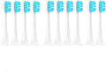 Replacement Brush Heads for T300/T500/T700 Electric Toothbrushes(10Blue)