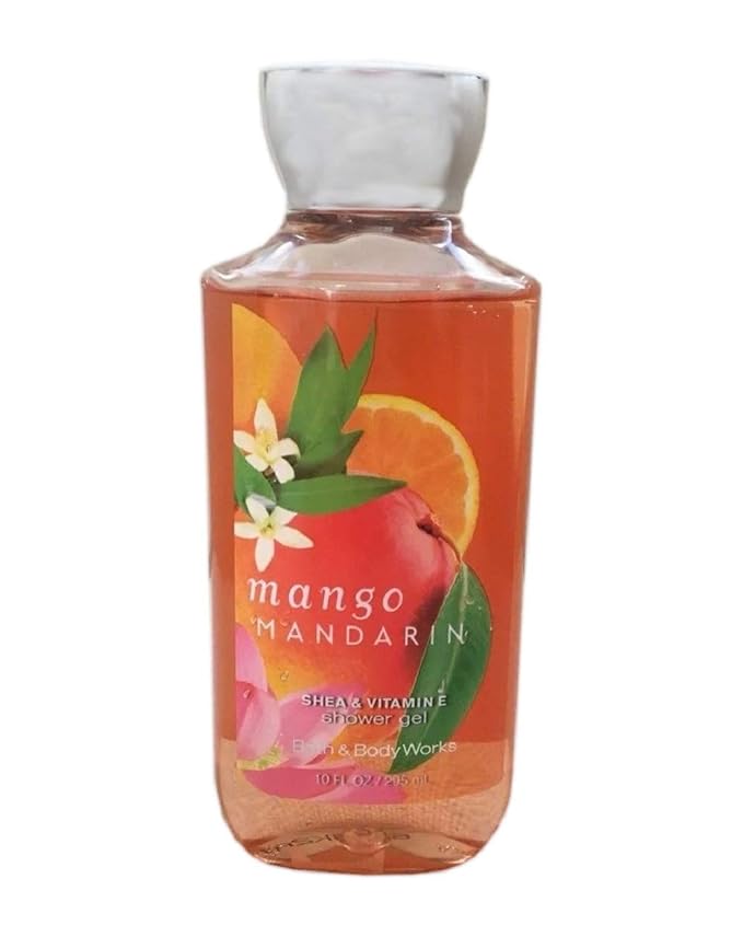 Bath &amp Body Works Mango Mandarin 10.0 oz Shower Gel