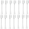 Compatible for SOOCAS - 14PCS Replacement Toothbrush Heads Fit X3S/X3U/X3Pro/D2/D3S/D5 Soft Bristle Nozzles(14 White- Soft)