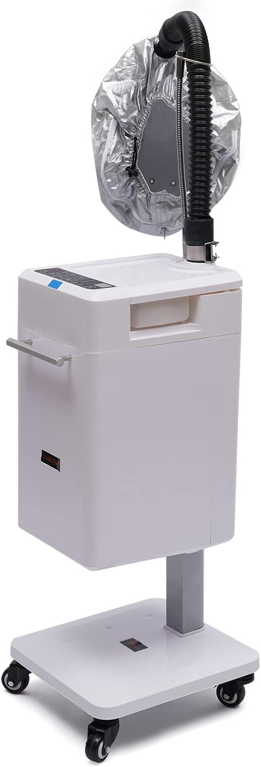 Generic Professional Hair Steamer Anion Hair Color Processor Beauty Salon Vertical Hair Steamer Machine for Hair Care Hair Repair 110V 500W