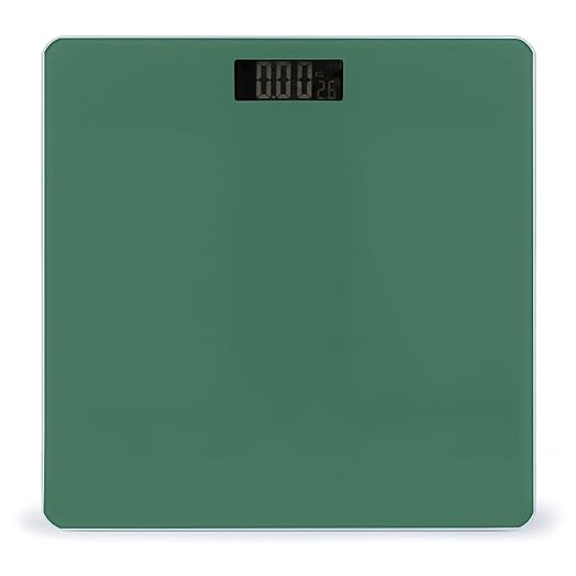 Women's Digital Bathroom Weighing Scale Automatic Switch Energy Saving Scale Smart Scale for Body Weight Green