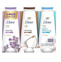 Dove Relax Exfoliate &amp Restore Body Wash Variety Pack 3 pk./23 oz.