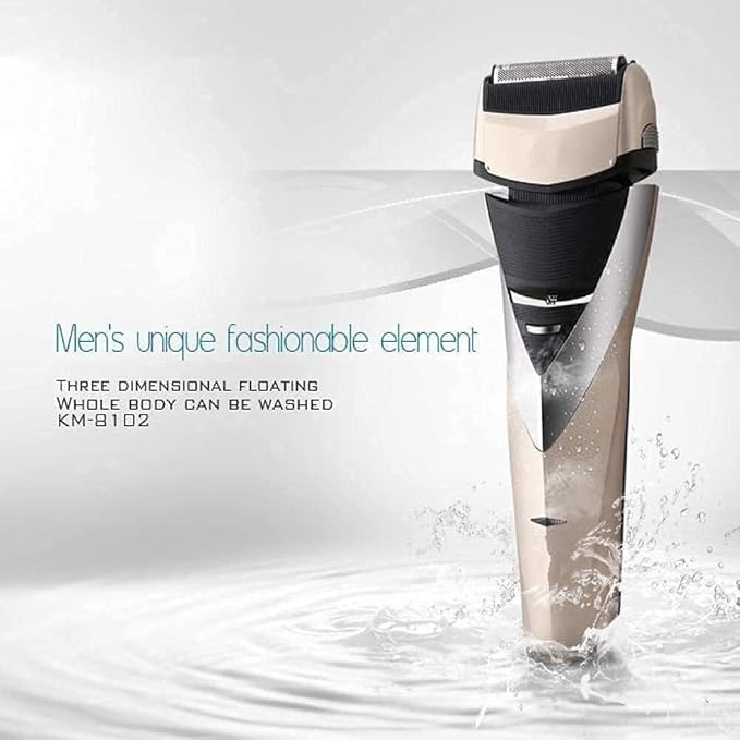 Electric Shaver Wet/Dry Electric Razor for Cordless Men's Grooming - Rechargeable - Whole Body Washing Men's Razor