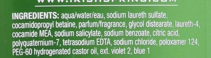 Irish Spring Body Wash Moisture Blast 18 oz (Pack of 3)