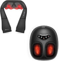 Snailax Shiatsu Neck Massager and Foot Massager
