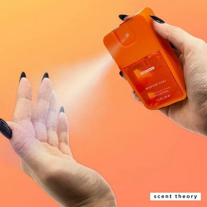 Scent Theory Hand Sanitizer Spray Moisturizing 1 Fl Oz Pack Of 3 (RASPBERRY MANGO)