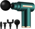 Massage Gun Muscle Massage Gun for Athletes Handheld Electric Deep Tissue Back Massager Percussion Massage Device for Pain Relief (Green)
