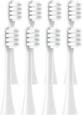 8PCS Replacement Toothbrush Heads for Electric Tooth Brush Soft Bristle(8 White White)