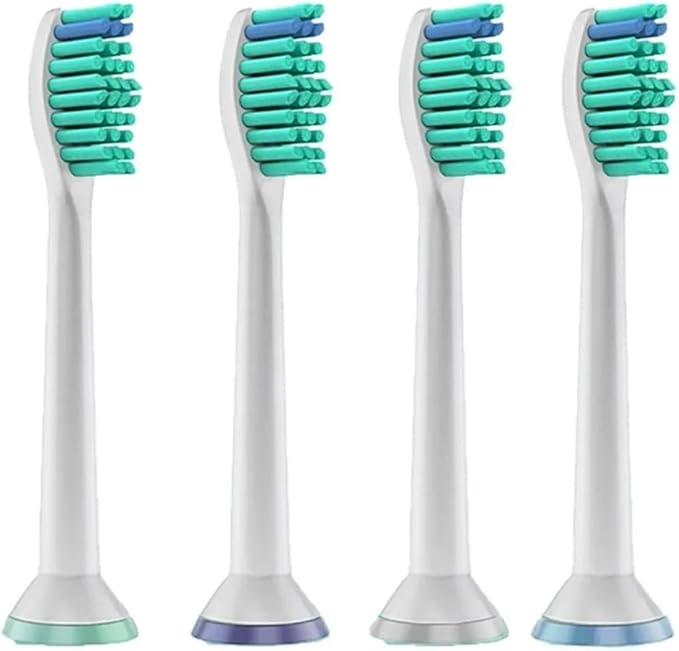 4/8/12/16/36Replacement Toothbrush Heads Compatible with Philips Electric Brush Head 1100 2100 4100 4300 5100 5300 6100 6500 etc(4pcs)