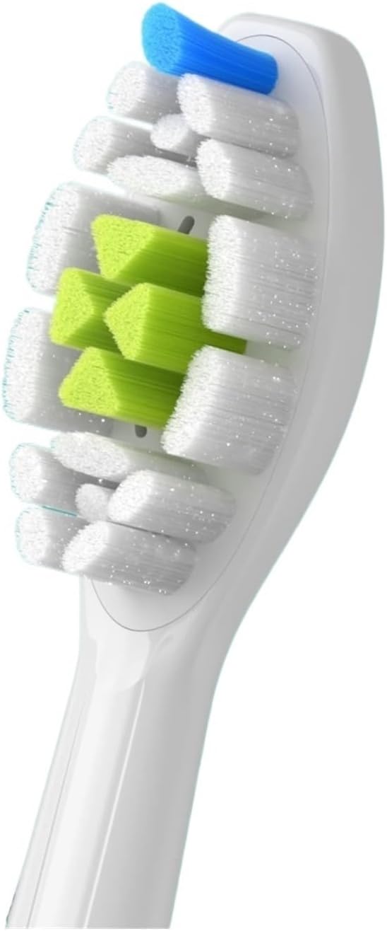 4/8pcs Replacement Toothbrush Heads Compatible with Philips Sonicare Soft Electric Brush Head 4100 6500 6100 7500 5(4pcs Black)