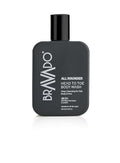 BRA.VADO All Rounder Head to Toe Body Wash | 3-in-1 Gentle Formula for Hair Body &amp Face | Deep Cleansing &amp Hydrating with Black Oat &amp Lecithin | Refreshing Toxin-Free Perfect for Daily