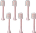 Replacement Brush Heads Compatible for X3U/X3Pro/X5/V1/D2/D3 6/12pcs Bristle Electric Toothbrush Sealed Packed(SHUSHI-PK-6PCS)