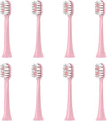 Replacement Toothbrush HeadsCompatible with ROAMAN T3/T5/T10/T10S/T20/E7/V5 Electric(8pcs Pink)
