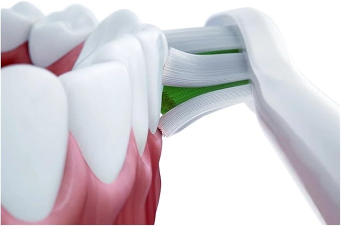 16 PCS Replacement Toothbrush Heads Compatible for X3S/X3U/X5 Electric Tooth Brush Soft Bristle Nozzles with Vacuum Packaging(16 White)