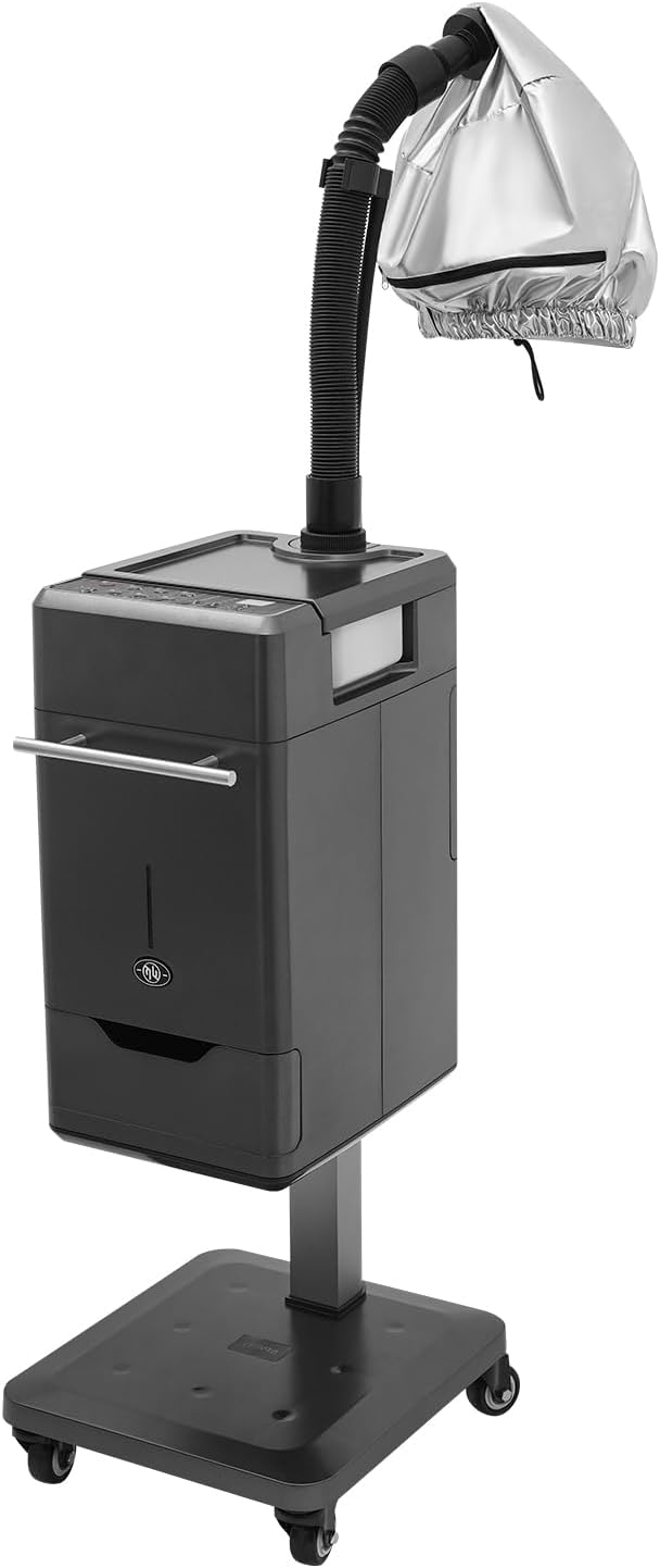 Multifunctional Nano Spray Hair Care Machine 500W 110V Nano Spray Hair Steamer Beauty Salon Hair Color Processor Professional Nano HairSteamer Vertical Nano HairSteamer Machine for Hair Care