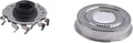 B14C 3PCS Electric Shaver Head Replace Shaver Net Compatible for Xiaomi MijiaS500C S500 S300 MJTXD01SKS Cutter Head Accessories