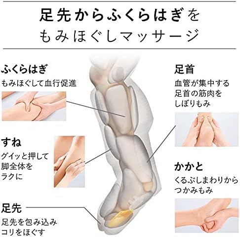 Panasonic EW-RA190-H [Air Massager Leg Griffle Dark Gray] 100V Shipped from Japan