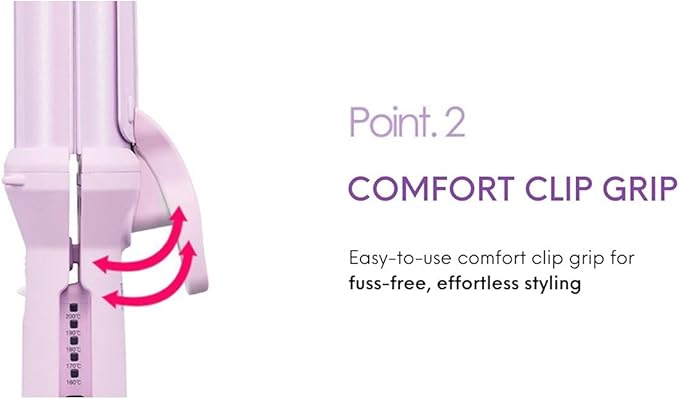 Repit 2-in-1 Curl &amp Flat Iron 1.5 inch (36mm) with Storage Cover- Advanced Ceramic Heating Plates &amp Universal Free Voltage - Straightener and Curler | RepitUSA