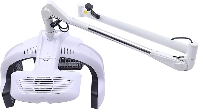 Hair Color Processor Wall Mount Hair Dryer Processor with Precise Temperature Control Multiple Modes Hood Hair Professional I-n-frared Hair Dryer for Salons Beauty Centre and Home(1250W)