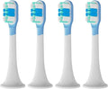 Compatible for XIAOMI MIJIA Replacement Brush Heads - T300/T500 Sonic Toothbrush Dupont Soft Bristle Silicone Nozzles(4 bj Green)