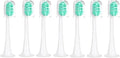 Compatible for T300/T500/T700 Replacement Brush Heads with Caps Sealed Package Soft(14pcs)(Green)