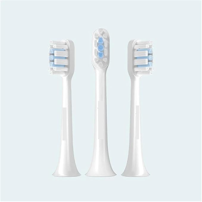 Compatible for Xiaomi Mijia Sonic Electric Toothbrush Head for T200 T300 T301 T302 T700 Replacement Heads Bristle Brush(T300T500 T500C 3pcs)