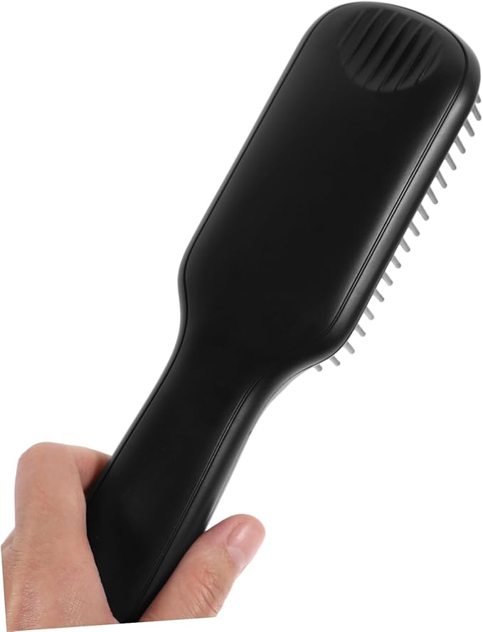 Beaupretty Electric Beard Straightening Brush Temperature Settings for Men Hair and Beard Styling Multi-Functional Heated Comb for Smooth Sleek Results