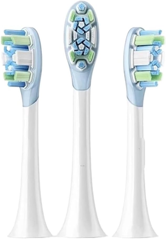 Replacement Brush HeadsCompatible for XIAOMI Mijia Electric Toothbrush MES609/610 Pro Head 3PCS(Standard 3 pcs)