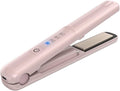 Cordless Hair Straightener and Curler 2 in 1 Portable Straightening Mini Hair Styler for Travel 20s Fast HeatingUSB-C RechargeableLightweight On-The-Go Gift for Women