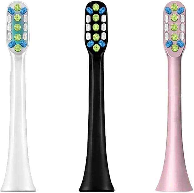 Compatible for V1 V2 X3 X3U X5 D3 Electric Toothbrush Heads(12white)