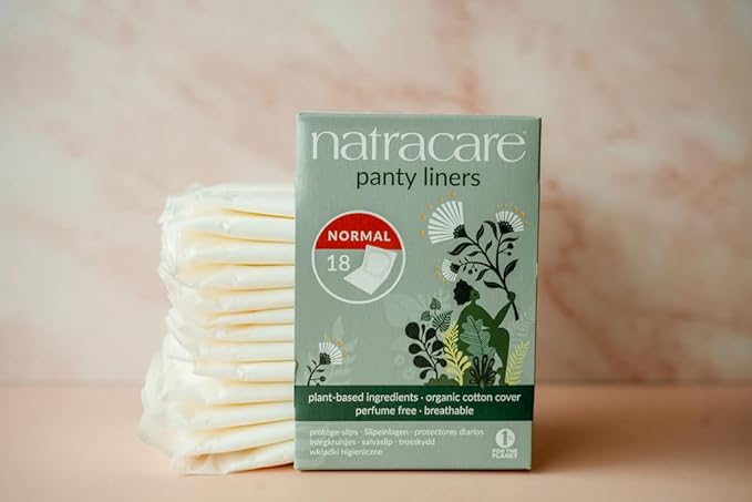 Natracare Panty Liner Normal Wrapped 18 ct (Pack of 4)