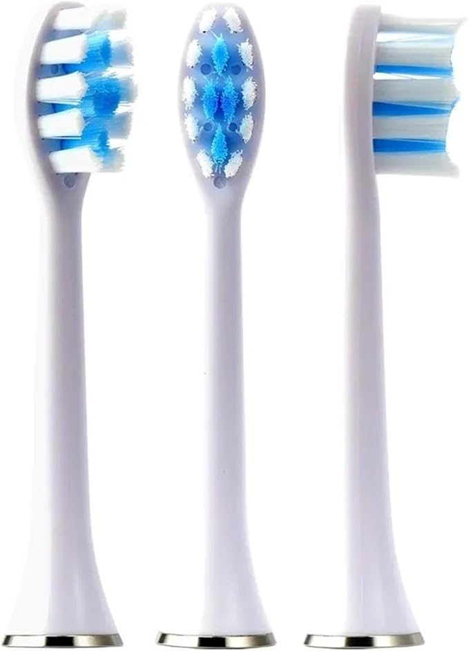 8pcs Replacement Toothbrush Heads Compatible for Revyline RL010 Accessories Nozzles Bristles(8PCS Pink)