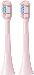 Electric Toothbrush Heads Replacement Compatible for X1 X3 X3U X5 Teeth Brush(2pcs Pink)