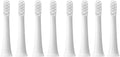 8PCSCompatible for XIAOMI MIJIA T100 Replacement Brush Heads Sonic Electric Toothbrush Vacuum Dupont Soft Bristle Suitable Nozzles(8White)