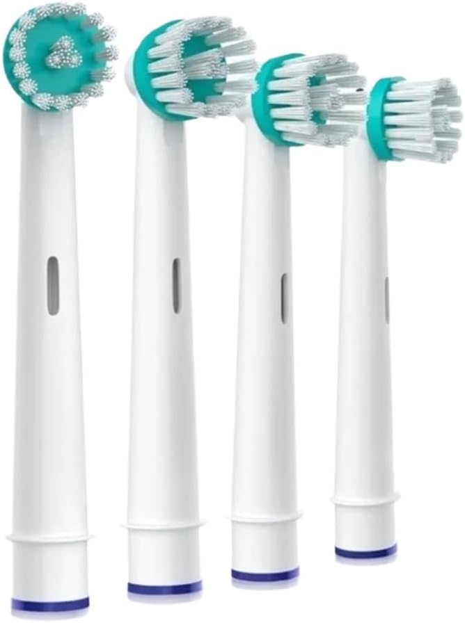 Universal Brush Head Refill Compatible For Oral B Electric Toothbrush Sensitive Precision Clean Floss Cross Action Brush Nozzles For Oralb(Kids)