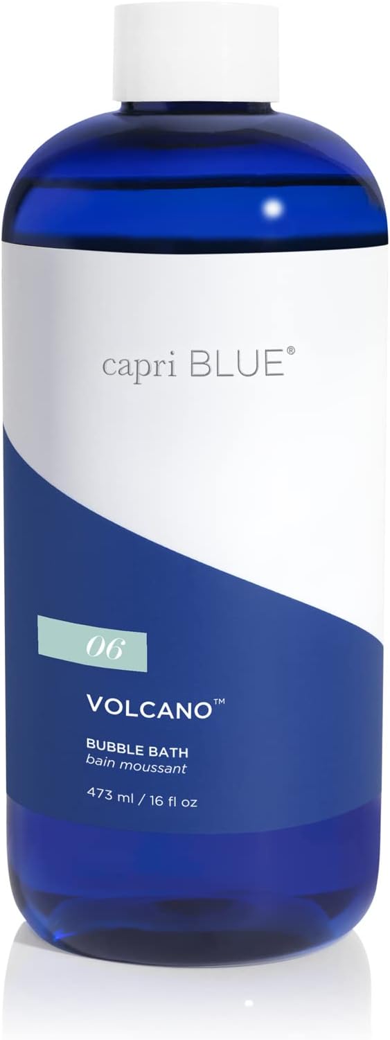 Capri Blue Luxury Bubble Bath for Women &amp Men - Relaxing Bath Products - Formulated with Watermelon &amp Pomegranate Extracts and Glycerin - Self Care Gifts for Women &amp Men (Volcano 16 oz)