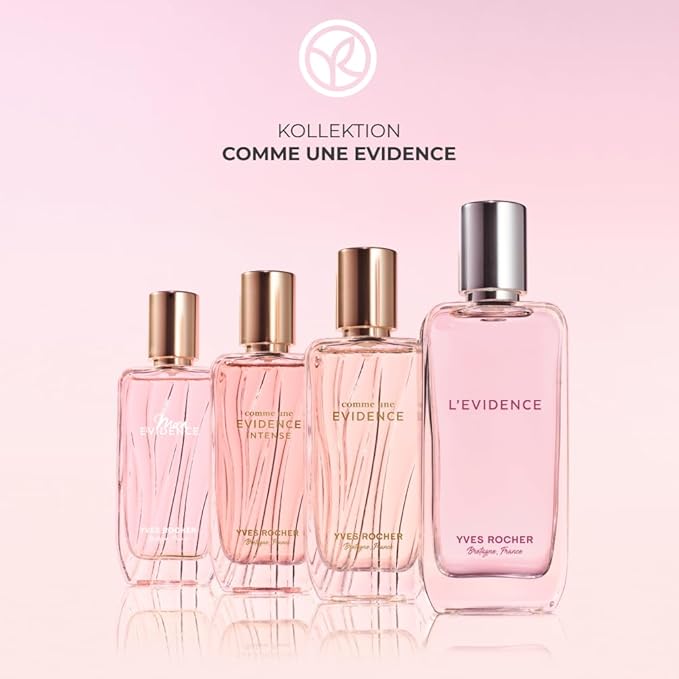 Yves Rocher Comme une Evidence Perfumed Shower Gel Paraben Free Enriched with Organic Cornflower Water Made in France Bottle 200 ml (Body Wash)
