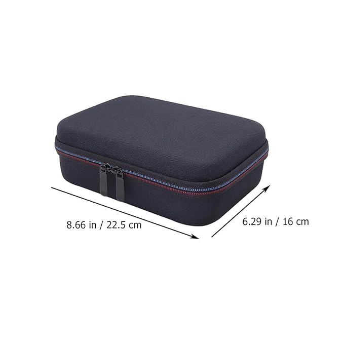 PartyKindom 2pcs Portable Shaver Storage Case -shock Organizer Bag for Travel Protective Cover for Electric and Grooming Tools